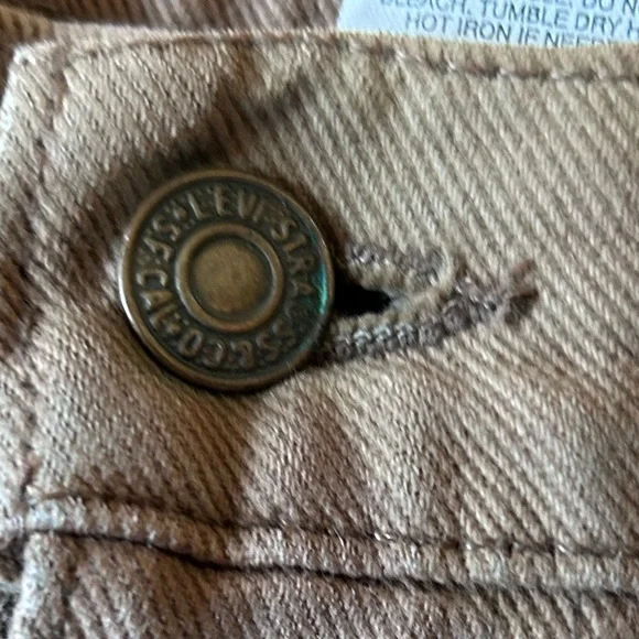 Levi’s 517 Orange Tab jeans 36x32 Made in USA Vintage Rare brown/tan denim - Picture 11 of 13